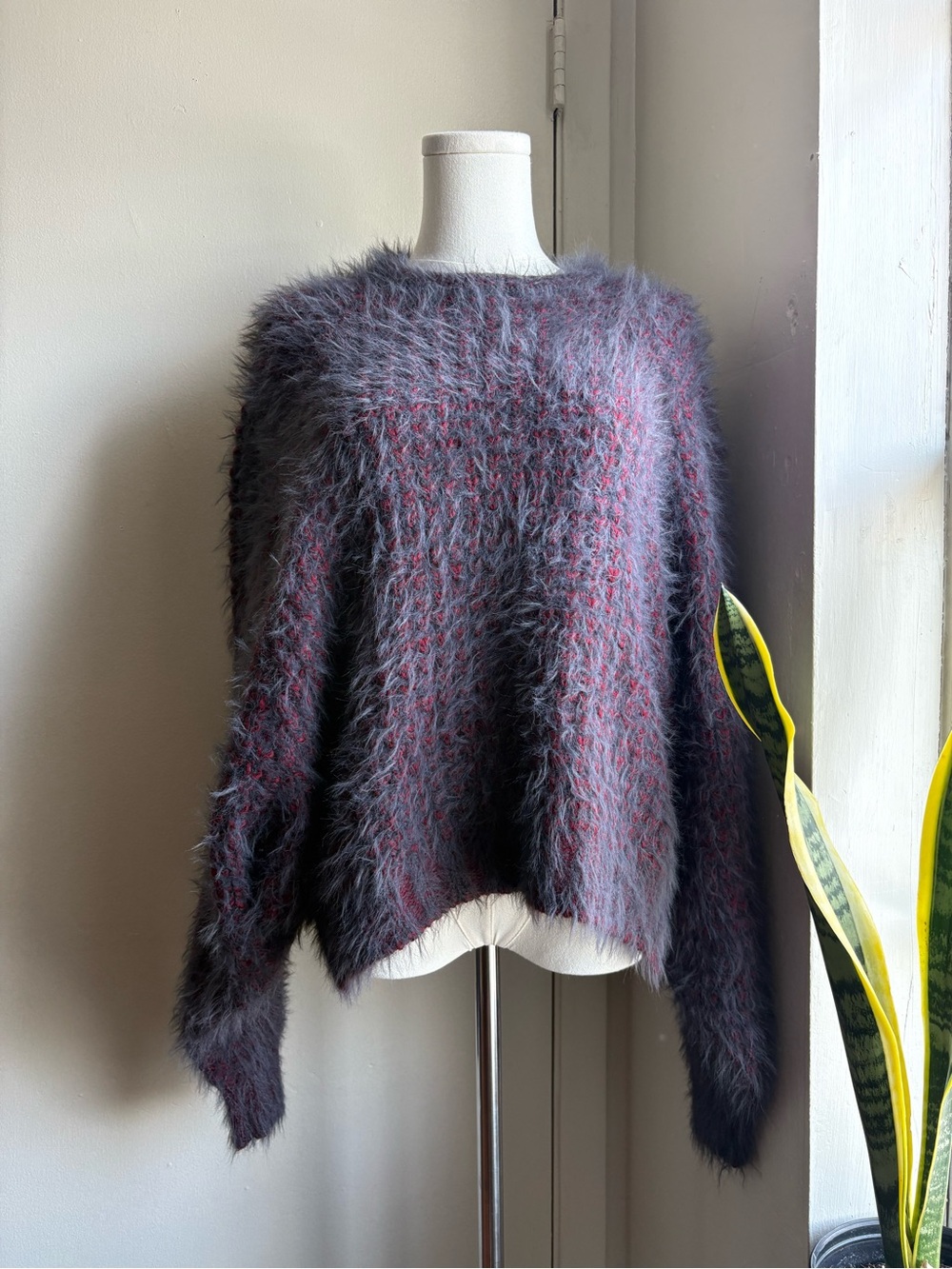 urban outfitters fuzzy oversized sweater
